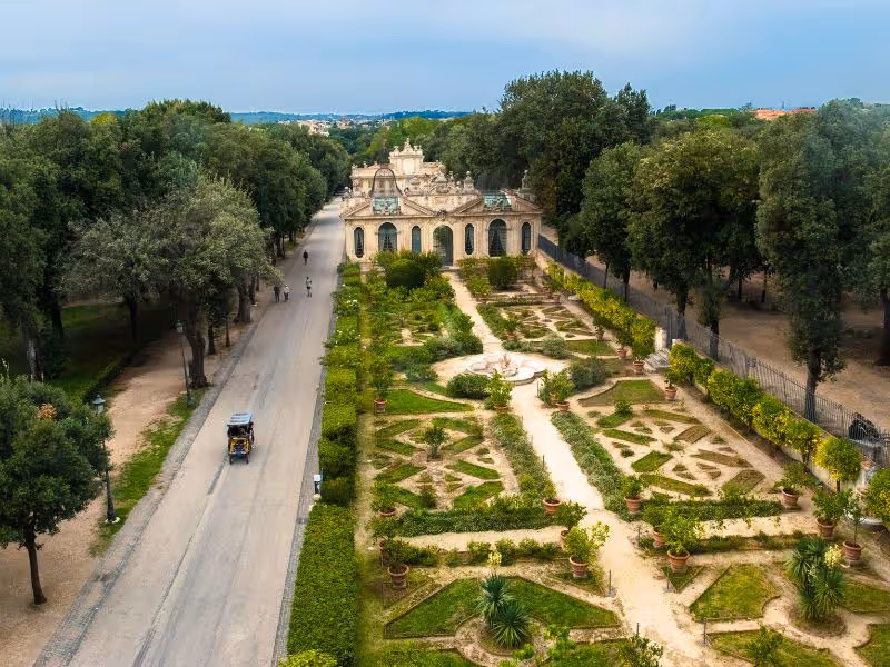 Borghese Gallery Reserved Entrance plus golf cart ride